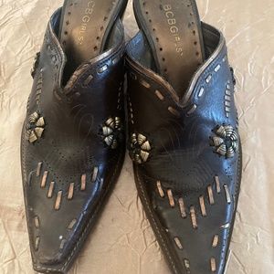 BCB Girls Slip on Western Boots